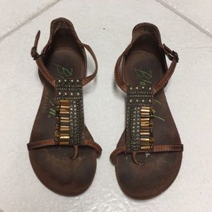 Blowfish brown sandals